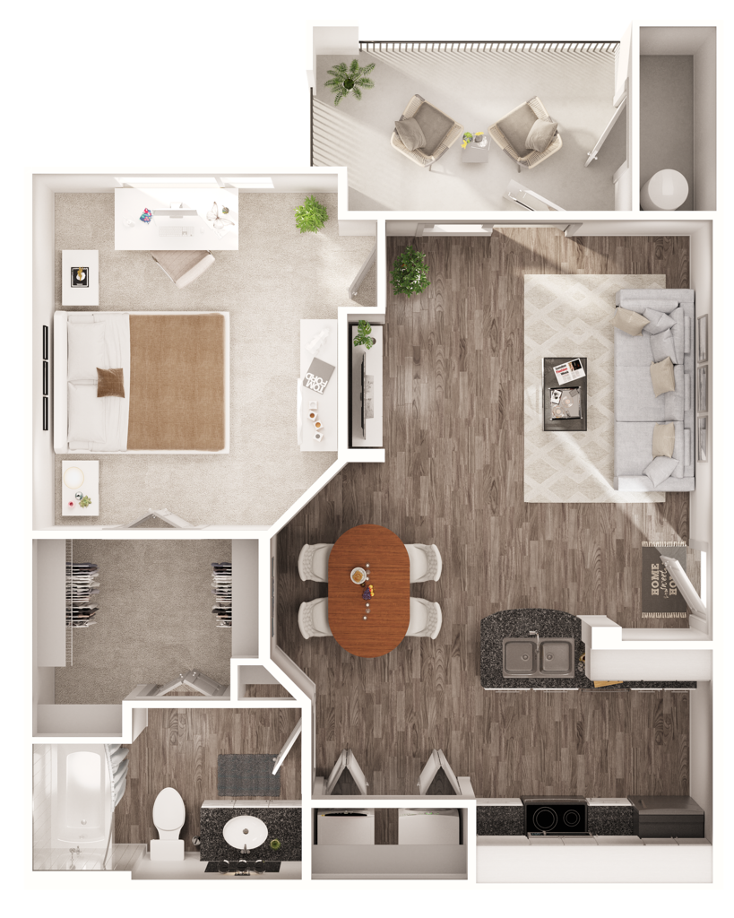 A2 floor plan